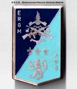 Materiel - ERGM -  etablissement Reserve generale
